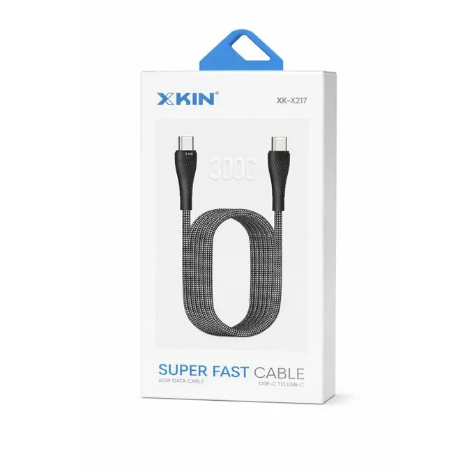3M Long 60W Super Fast USB-C to USB-C Braided Charging & Data Cable USB-C to USB-C
