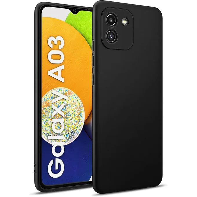 Samsung Galaxy A03 Liquid Silicone Case - Soft-Touch Shockproof Protective Cover