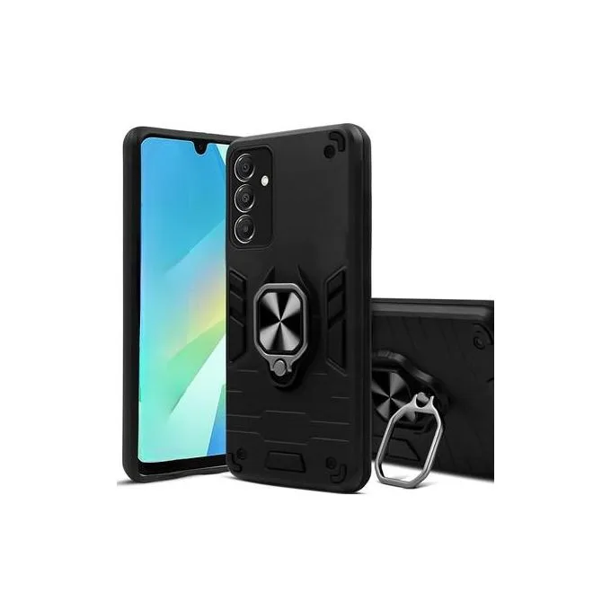 Samsung Galaxy A06 Rugged Shockproof Case with Ring Holder & Kickstand