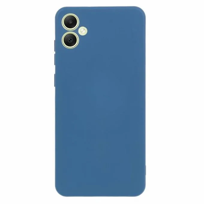 Samsung Galaxy A07 Liquid Silicone Case - Soft-Touch Shockproof Protective Cover - Blue