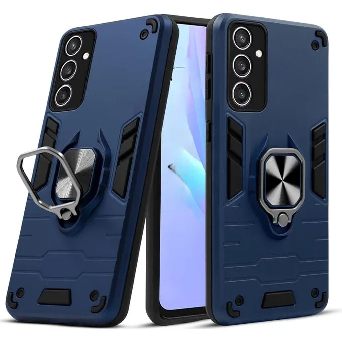 Samsung Galaxy A14 Rugged Shockproof Case with Ring Holder & Kickstand