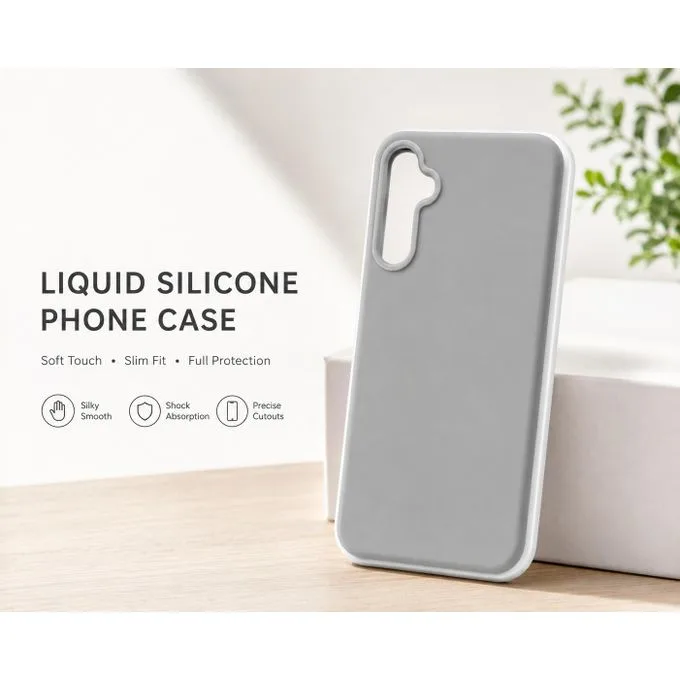 Samsung Galaxy A24 Liquid Silicone Case - Soft-Touch Shockproof Protective Cover