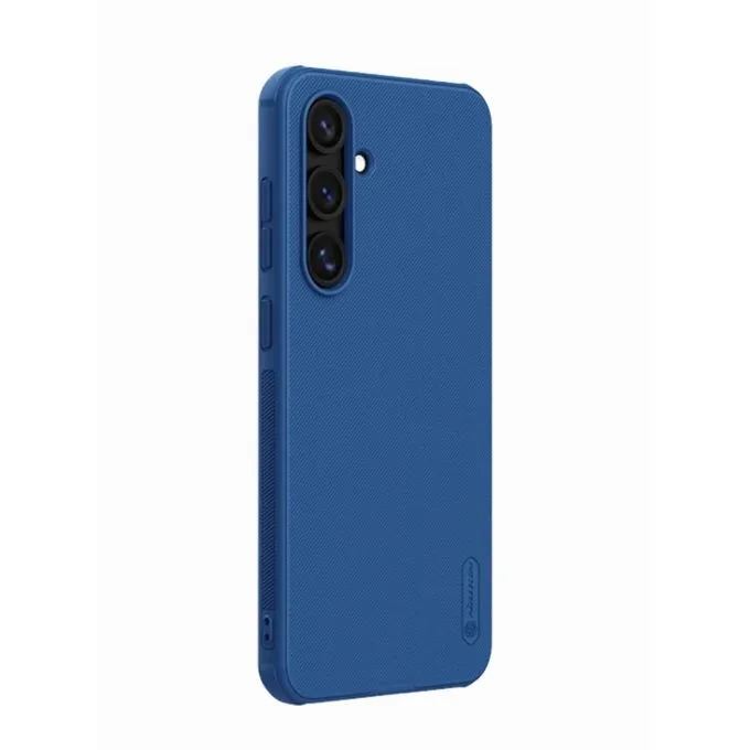Samsung Galaxy A26 Liquid Silicone Case - Soft-Touch Shockproof Protective Cover - Blue