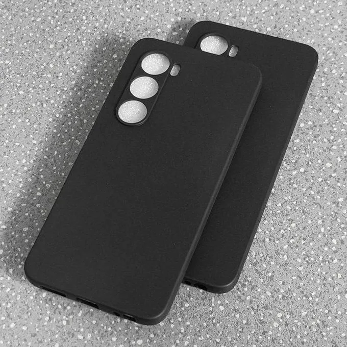 Slim Protective Back case for Itel A100 - Durable & Lightweight - Black