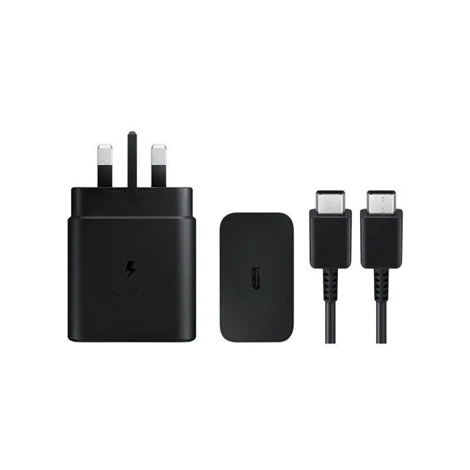 45W Super Fast Travel Charger For Samsung Galaxy, USB-C Plug For Galaxy S24 Ultra/S24+/S24/S23 Ultra/S23/S22/S21/S20/A54/A25/A15 5G/A15/Z Flip 5/Fold