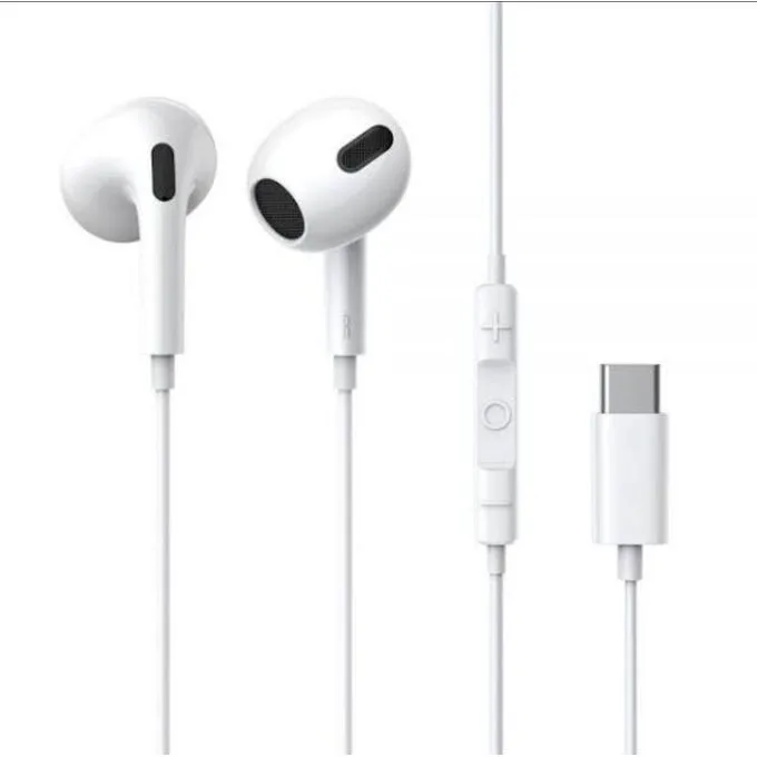 iPhone Wired Earphones With USB USB-C Earphones For iPhone 15 Series And Other USB-C Phones