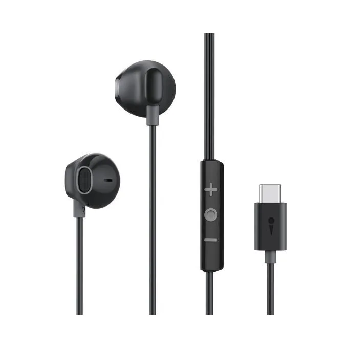 Oraimo USB-C EarphonesType-C Headphones with Mic & Volume Control, Wired Headset