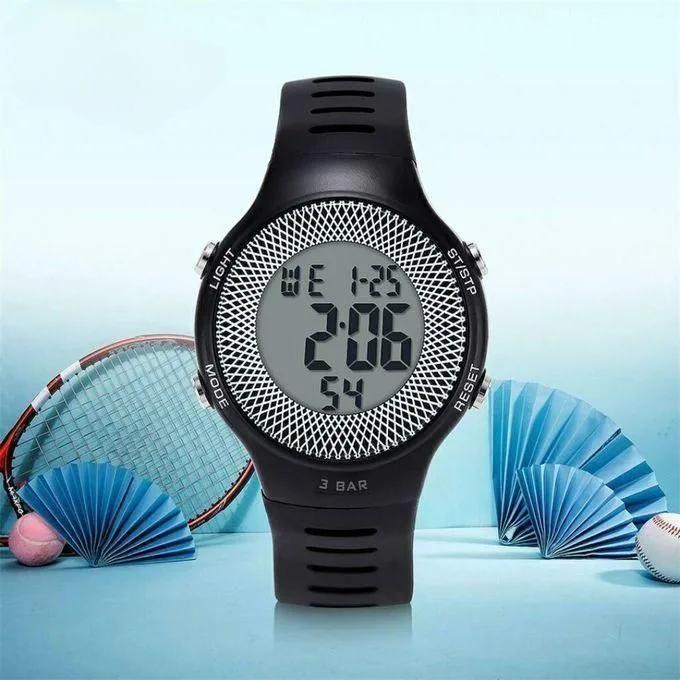 Man Woman Sports Kids Digital Watch Alarm