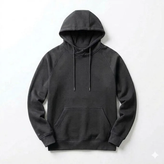Unisex Casual Hoodies Everyday Sweatshirts - Dark Grey - Easy Everyday Layering for Casual & Streetwear-Inspired Style