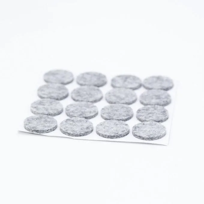 Furniture Felt Pads 18pcs Self Adhesive Protects Kitchen Cabinets, Drawers, Desks and Furniture Against Bumps and Scratches Pack of 18 Pieces