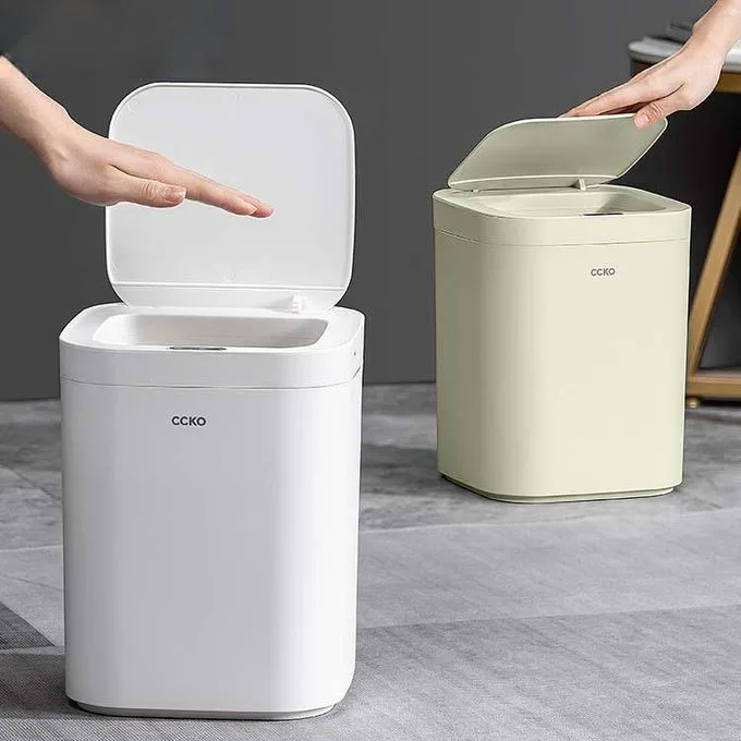 Rechargeable Sensor Smart Waste Bins Garbage Bin Automatic Smart Trash Can Kitchen Bathroom Smart Bin Dustbin