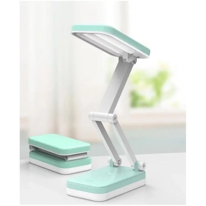 Rechargeable Folding Desk Lamp (Model TGX-7017) Green