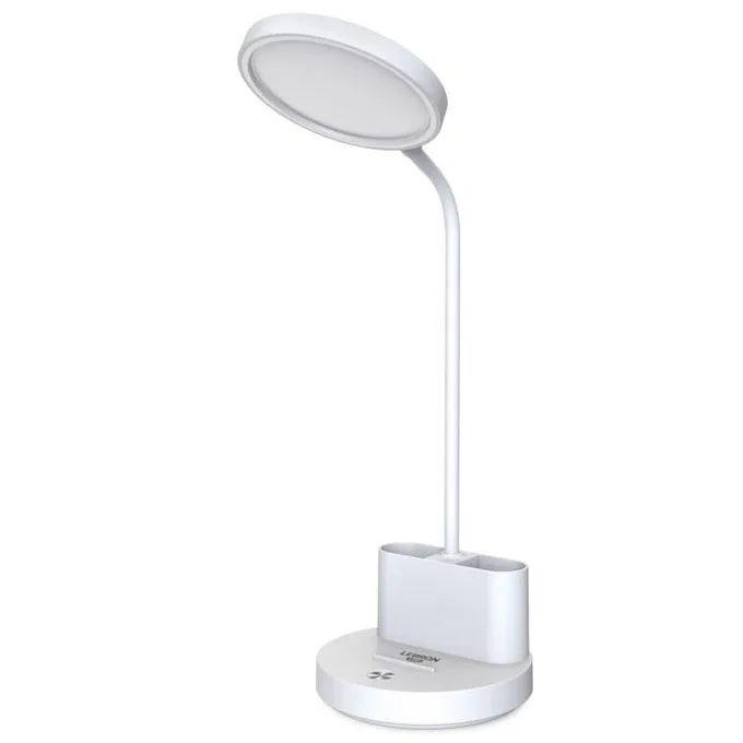 Rechargeable Reading Lamp Light Mobile Stand Table Lamp Desk Light Touch Control With Pen Holder Night Light