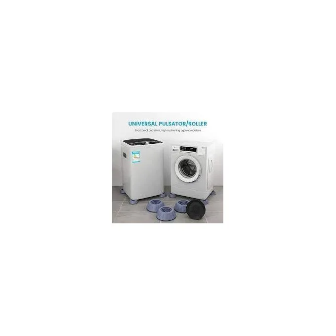 Noise Cancelling Washing Machine Support, Washer And Dryer Anti-Vibration Pads, Slip Anti Vibration And Noise Reducing Rubber Washing Machine Feet Pads