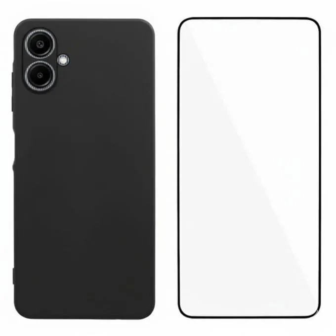 Samsung Galaxy A06 Tempered Glass Screen Protector - Full Glue Anti-Scratch Protection