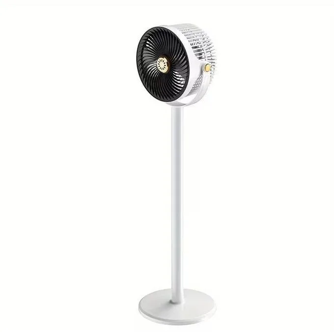 3-in-1 Electric Air Circulation Fan - 4 Height Adjustments, 5 Speed Settings & 360° Tilt - Portable Standing Pedestal & Table Fan
