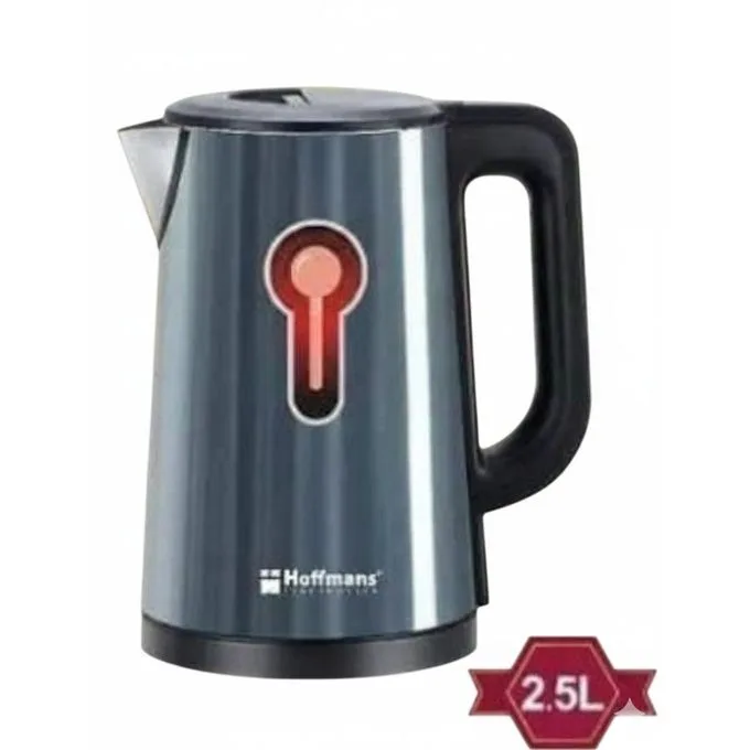 Hoffmans 2.5L Stainless Steel Electric Kettle - Fast Boil with LED Temperature Indicator HM-2535 Pacolator