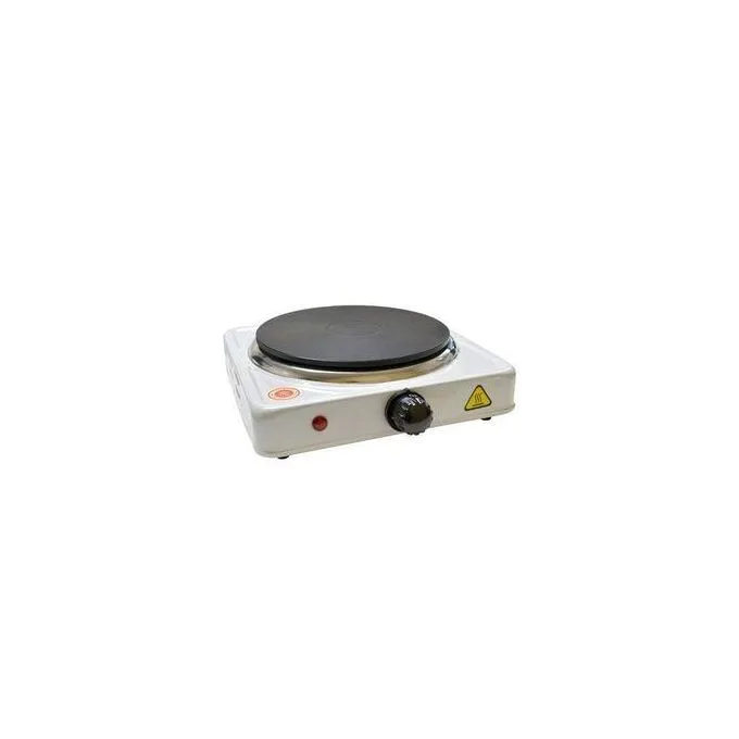 Hot Plate Single Burner Hotplate Cooking Stove Cooker Heater For Cooking, Non-stick Coating, Overheating Protection Electric Cooking (900W) White