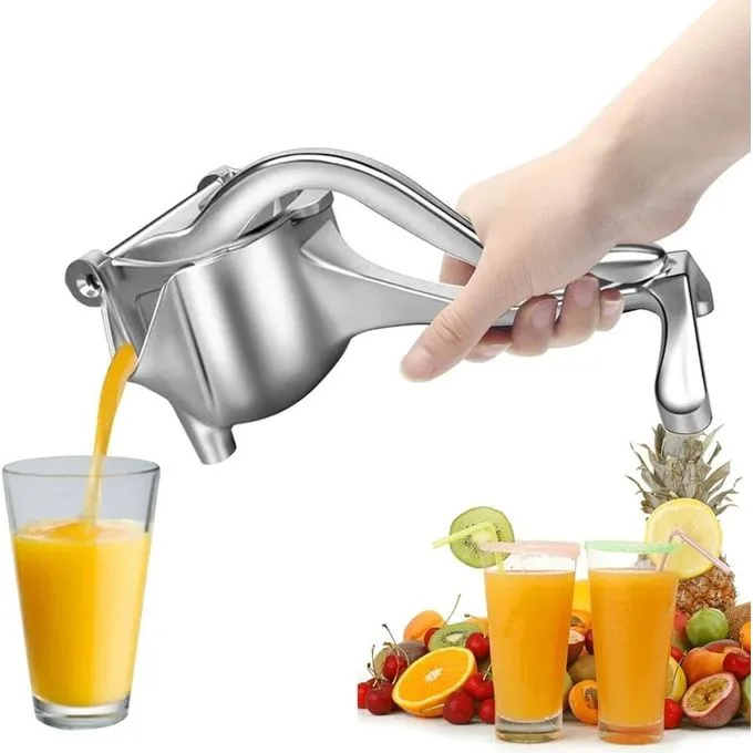 Manual Hand-Pressure Juice Squeezer - Aluminium Alloy