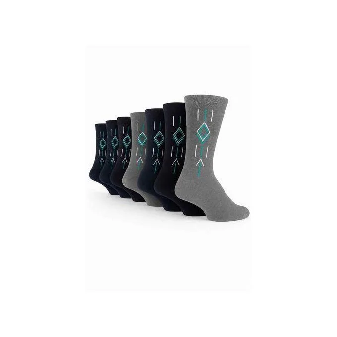 6-Pack Men's Everyday Socks - Red