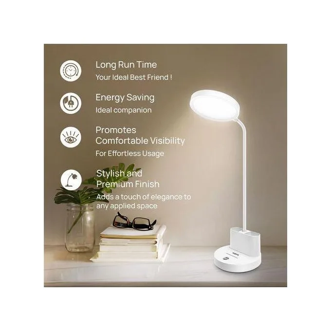 LED Table Lamp With Rechargeable Battery 5W Desk Light Office Night Lamp