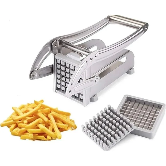 Effective Potato Cutter, Stainless Steel Potato Cutter Veg Cutting Tool Potato Chipper