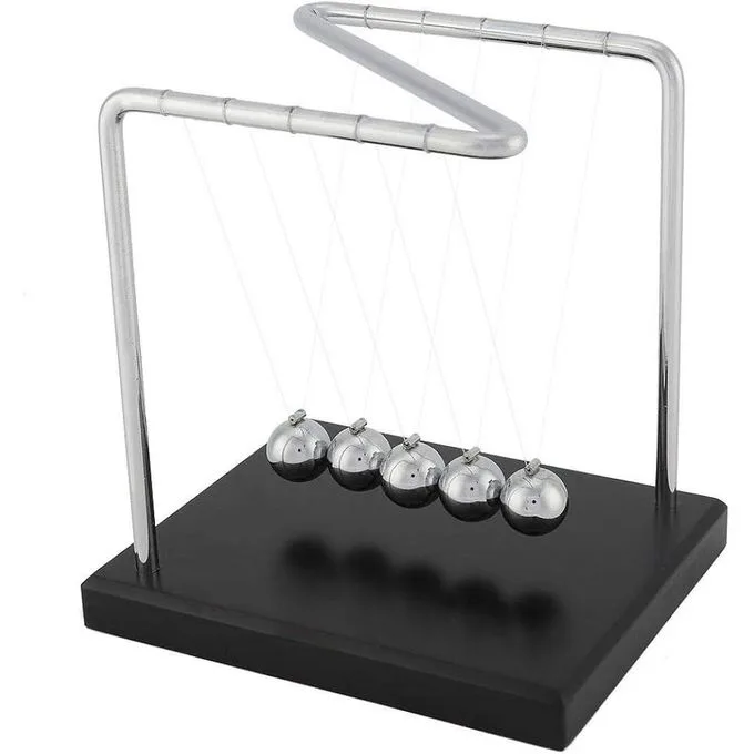 Newtons Cradle Balance Balls Science Psychology Puzzle Pendulum Desk Toy Decoration Gift