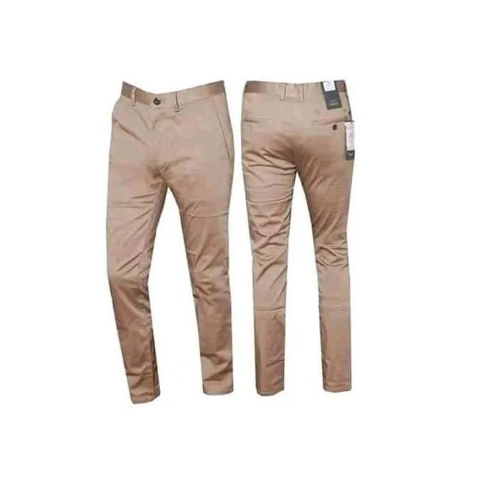 Men's Stretch Khaki Trousers