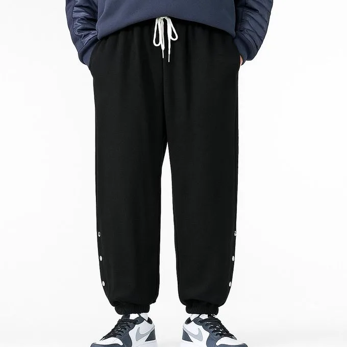 Men's Casual Trousers - Black
