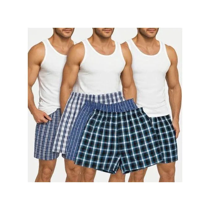 3-Pack Men's Everyday Vests - Multicolor